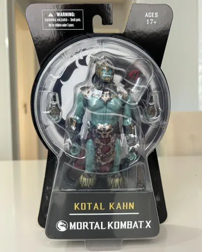 Action Figure Mortal Kombat Kotal Kahn Original Boneco