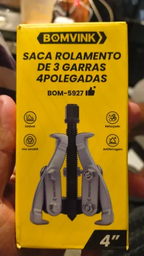 Saca rolamento 3 garras 4p