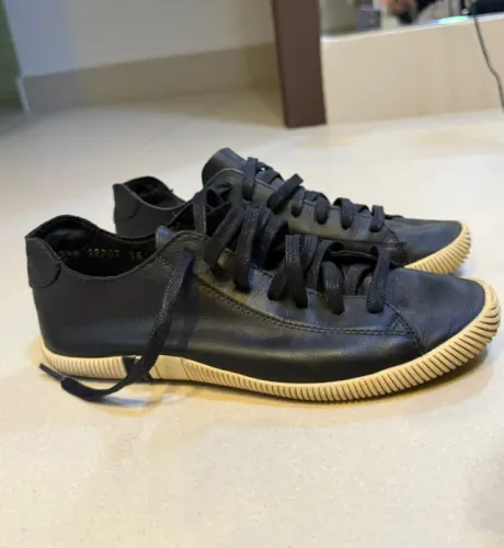 Tênis Osklen Couro Preto Original Nº 36 - Usado 1 Vez
