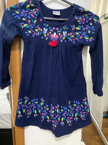 Vestido infantil 6 anos