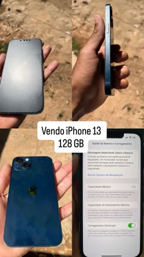 iPhone 13 128Gb semi novo 