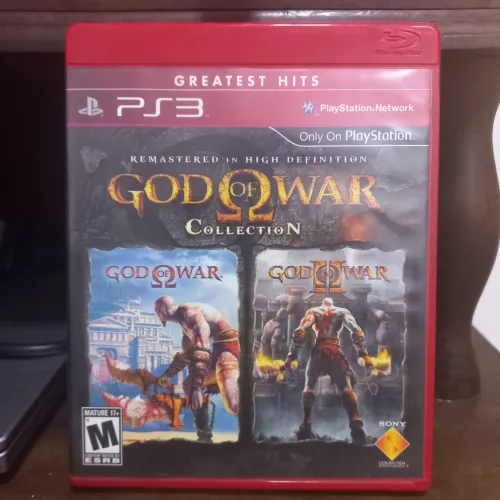 God of War Colection Remasterd Ps3 Mídia Fisica