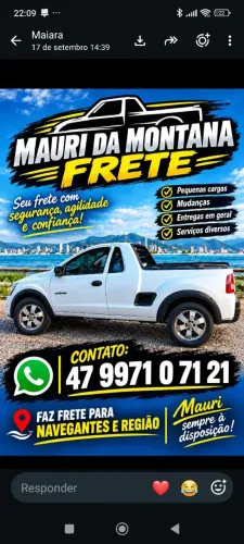 Pequenos frete do Maurizinho