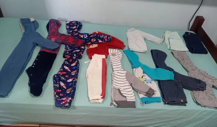 Roupas de frio de bebê menino
