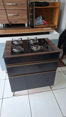 Cooktop Fischer 4 bocas com balcão
