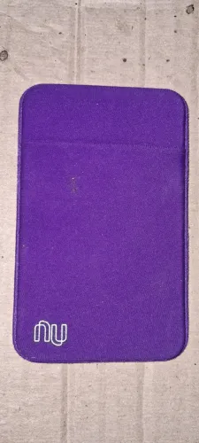 Porta cartão Nubank