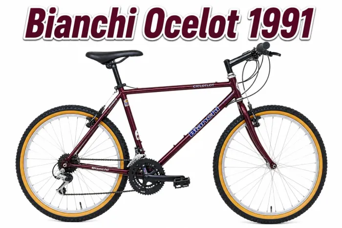 MTB Vintage Bianchi Ocelot 1991- restaurada e com peças originais!