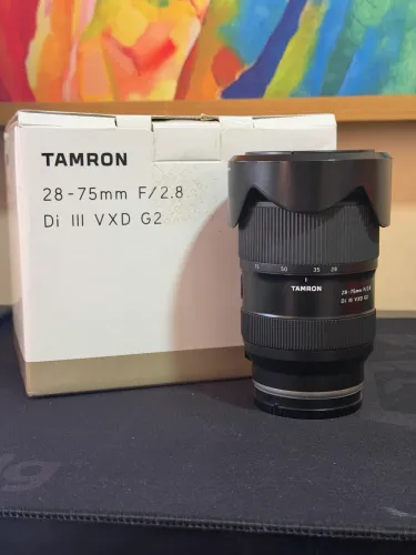 Lente Tamron 28-75mm f/2.8 Di III VXD G2 (Sony E-Mount) - Impecável / Pouco Uso