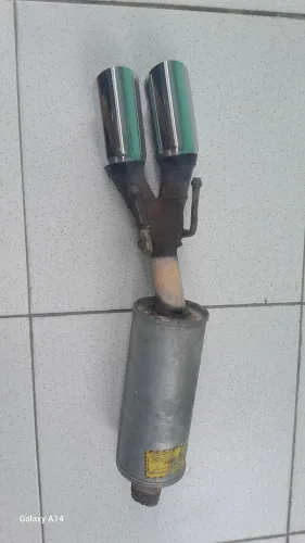 Tubinho com ponteira cromada contato *
