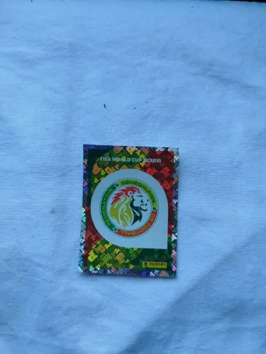 Vendo cartinha escudo do Senegal brilhante 