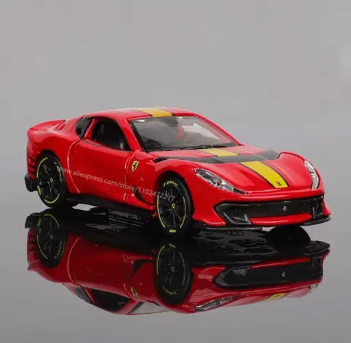 Miniatura Ferrari 812 competizione 1:64 Bburago