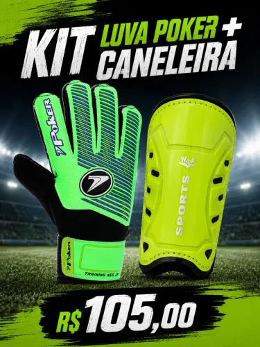 Kit Luva Poker + Caneleira