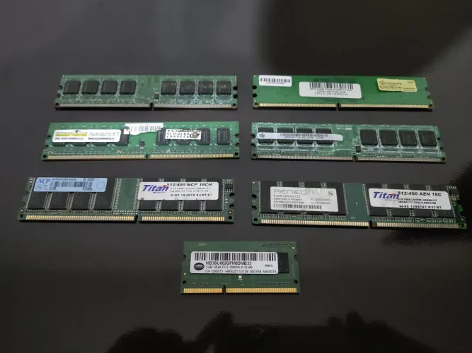 Memórias Ram de Notebook e PC's - Leia a Descrição Abaixo:
