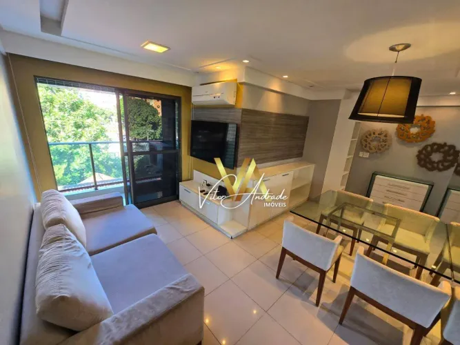 Apartamento com 2 qts para alugar, 50 m² mobiliado no espinheiro