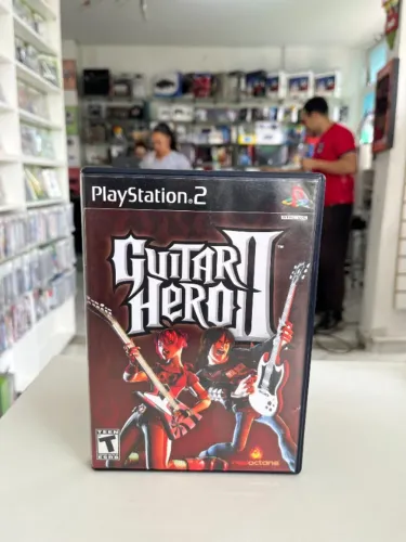 JOGO GUITAR HERO II SEMINOVO - PS2