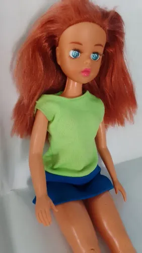 boneca Susi da Estrela rara cabelos ruivos anos 70/80
