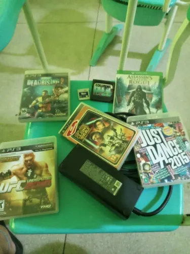 Lote de games sem teste
