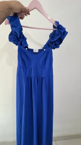 Vestido Azul festa GG