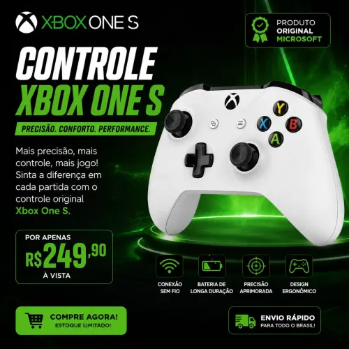 Controle de Xbox one s