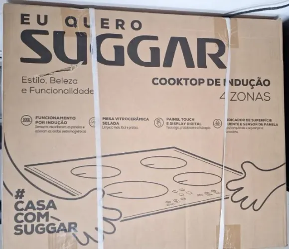 COOKTOP INDUÇÃO 4 BOCA NovoS SUGGAR