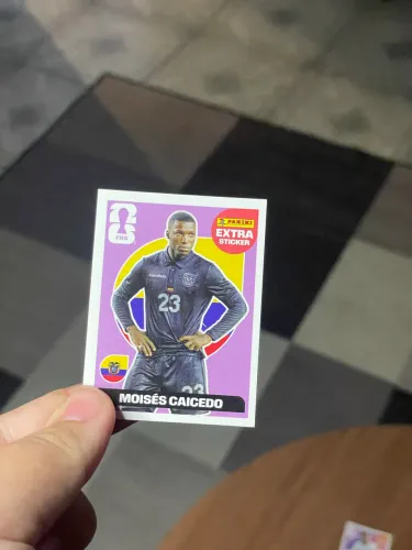 FIGURINHA EXTRA DA COPA DO MUNDO