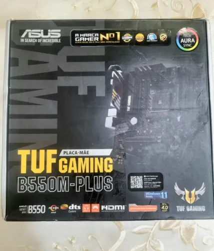 PLACA MÃE ASUS TUF GAMER B550 ( NOVA )