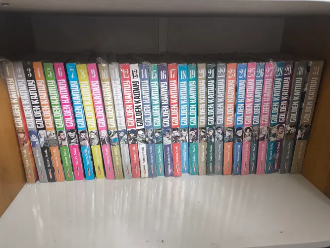 Golden kamuy coleção completa lacrada