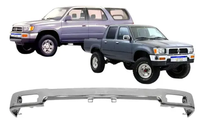Parachoque Dianteiro Hilux Sr5 1992 1993 1994 1995 A 2001 Cromado