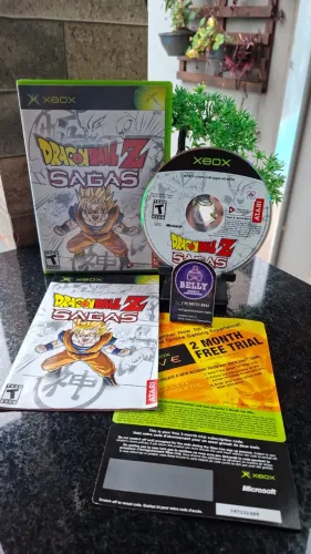 DRAGON BALL Z SAGAS - XBOX CLÁSSICO - ORIGINAL