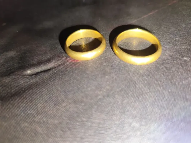 Par de aliança de casamento