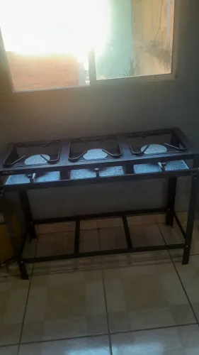 Fogao industrial 3 bocas novo