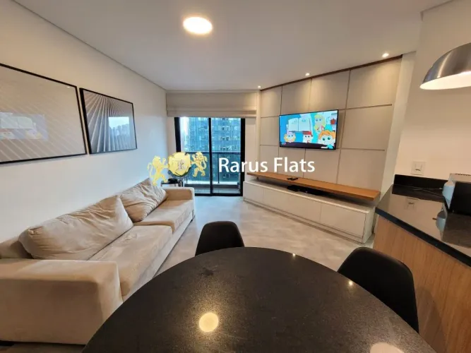 Flat com 1 Quarto à venda, 40m² - Itaim Bibi