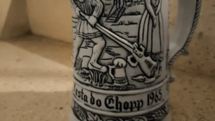 caneca   festa do chopp 1965