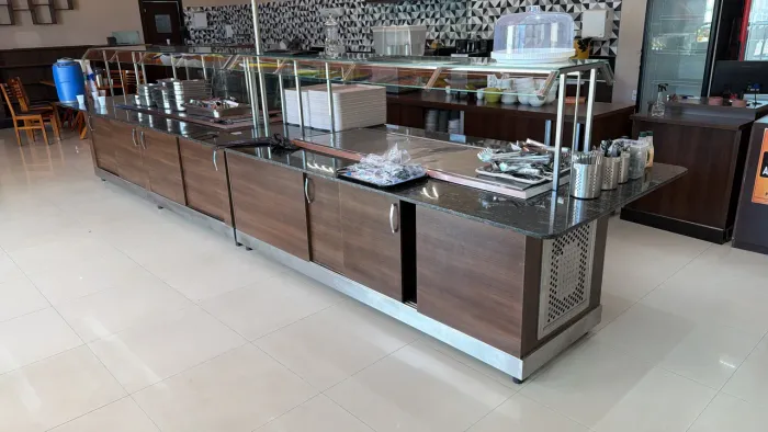 Buffet modulado quente e frio