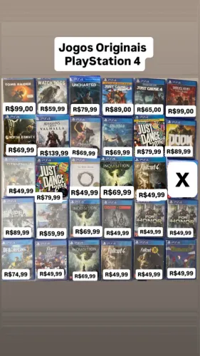 Jogos originais ps4. Play4, PlayStation 4