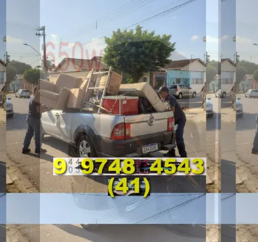 Frete! transporte de cargas e mudanças rápidas! Entre em contato: 41?9?9748?4543