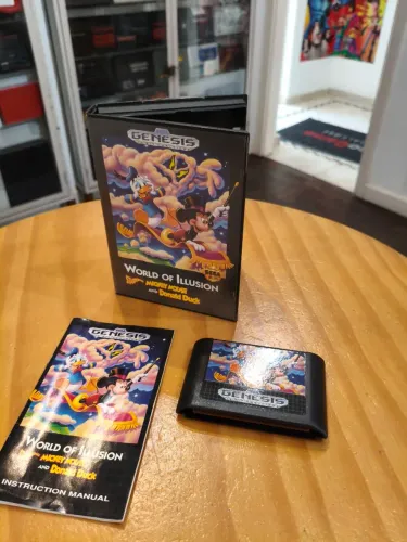 World Of Illusion starring Mickey mouse and Donald Duck para Mega Drive Sega