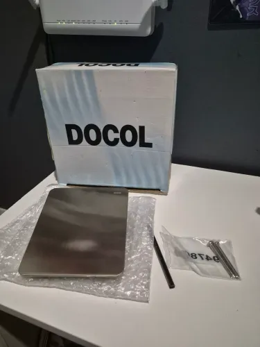 Acabamento Válvula Descarga Docolflat Níquel escovado Docol