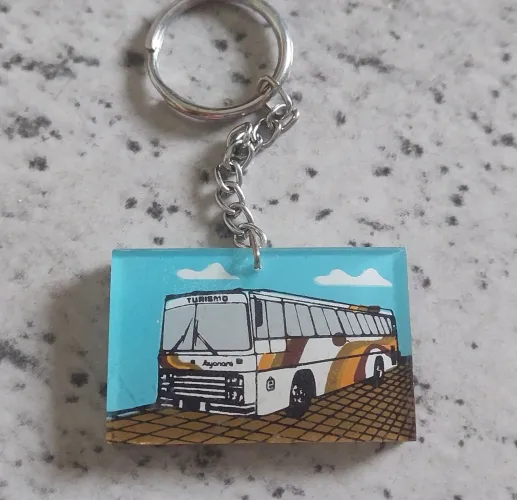Chaveiro antigo viação sayonora transporte coletivo e turismo Ipatinga coleção antiguidade
