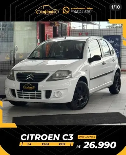 Citroen C3 GLX 1.4/ GLX Sonora 1.4 Flex 8V 5P 2012