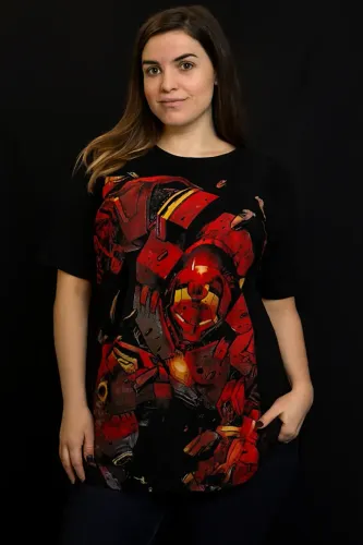 camiseta homem de ferro
