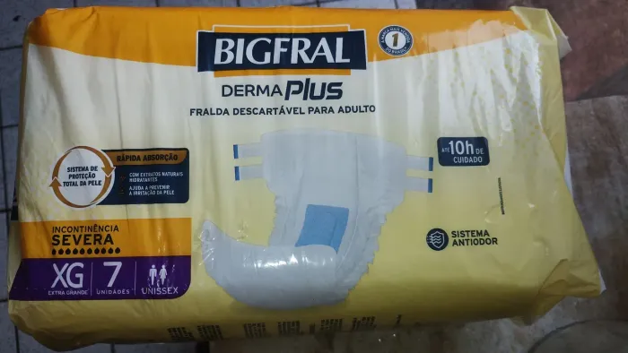Fralda para adulto