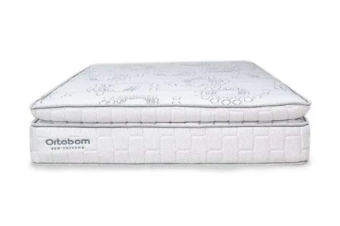 Cama king colchão e base