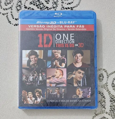 One Direction - This Is US - Blu Ray 3D e Blu Ray - Lacrado