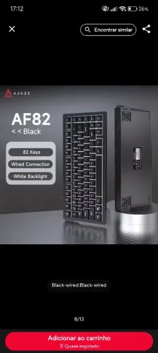 Teclado Pc jazz af82