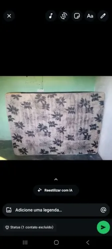 Cama box casal
