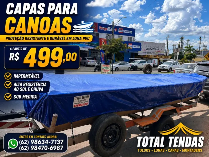 Capa para canoa 