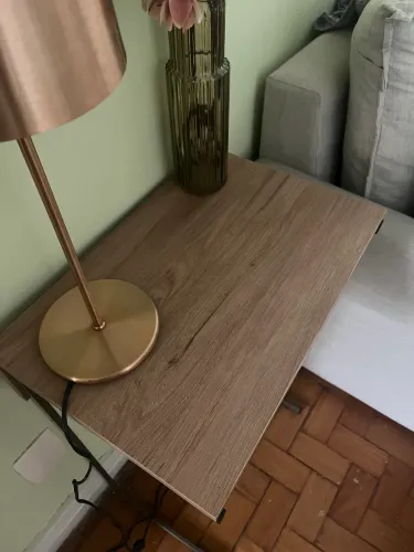 Mesa de apoio lateral para sofa ou cama