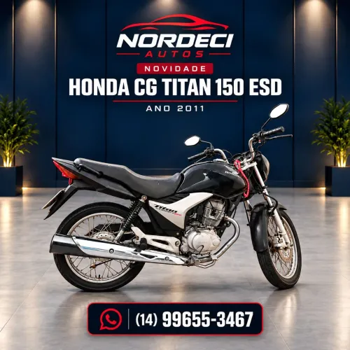 Honda CG Titan 150 ESD ano 2011
