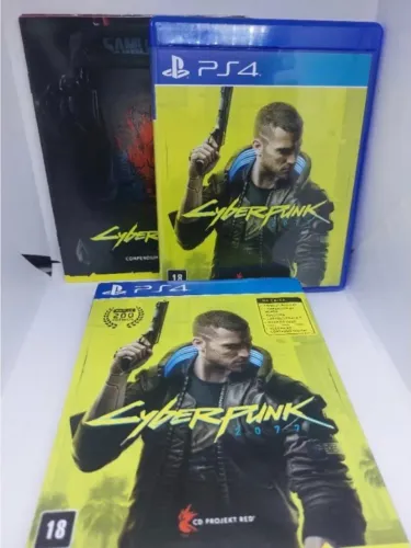 Cyberpunk 2077 versão premium em mídia física Ps4 com atualização gratuita para o Ps5